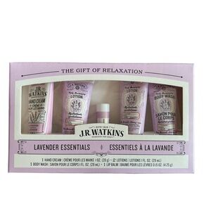 JR Watkins Lavender Essentials Gift Set new in box